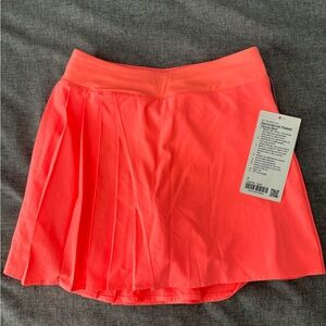 Lululemon Asymmetrical Pleated Tennis Skirt